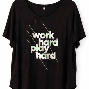 Nike Graphic Activewear Top Size 3XL 🖤💪 Multicolor Print